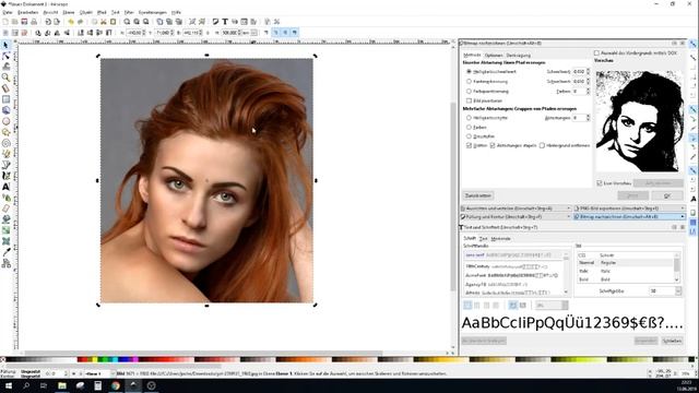Inkscape: Bild/Foto Vektorisieren