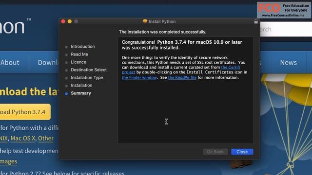 02 mac os python setup | Python For Absolute Beginners смотреть онлайн