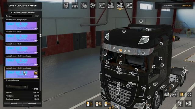Daf XF 106 tuning Inox Truck Custom ETS2 смотреть онлайн
