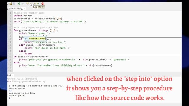 Guess the Number Game - Python смотреть онлайн
