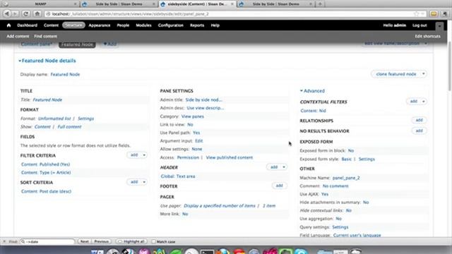 Drupal Nodes Side By Side смотреть онлайн