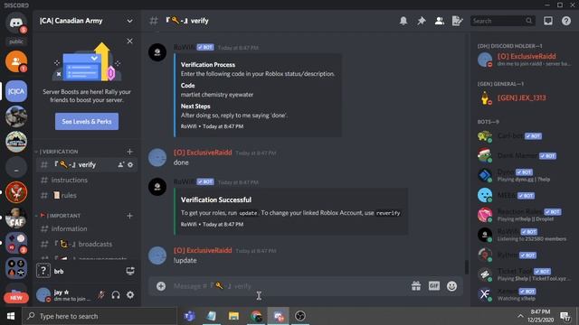 How to verify using rowifi - Code or game. (ROBLOX) смотреть онлайн