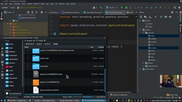 YaJUG Meetup - Building native apps with Java, Spring boot and Quarkus смотреть онлайн