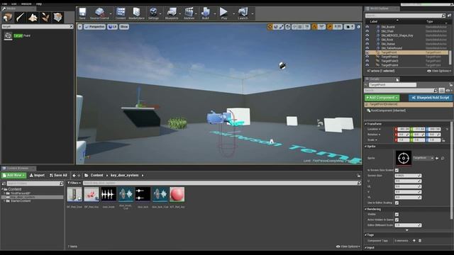 UNREAL ENGINE 4 :-Random spawn of a bluprint using target points смотреть онлайн