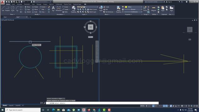 AutoCAD 2020 | Fundamental Training | Extend and Trim Command | Tagalog смотреть онлайн