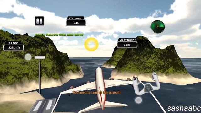 free plane simulator game 3D обзор игры андроид game rewiew android смотреть онлайн