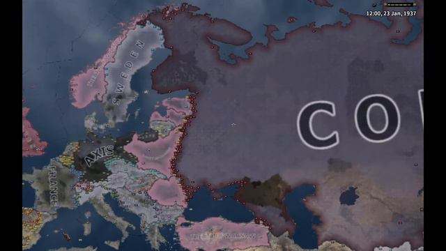 HOI4 Timelapse: Soviets (+ Germany) vs European Neighbours смотреть онлайн