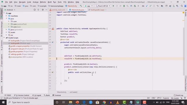 Train machine learning model and develop Android Application (Basic Example) смотреть онлайн