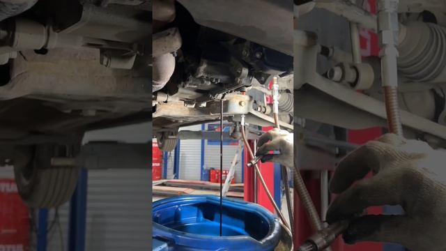 Замена масла в акпп Chevrolet Aveo t300 Gm 6t30 смотреть онлайн