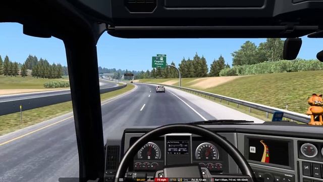 American Truck Simulator Realistic Economy Ep 83 Look who is back in California смотреть онлайн