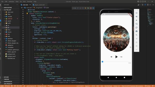 Flutter Audio Player смотреть онлайн