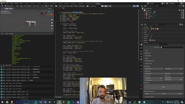 Blender Addon Beginner Tutorial смотреть онлайн