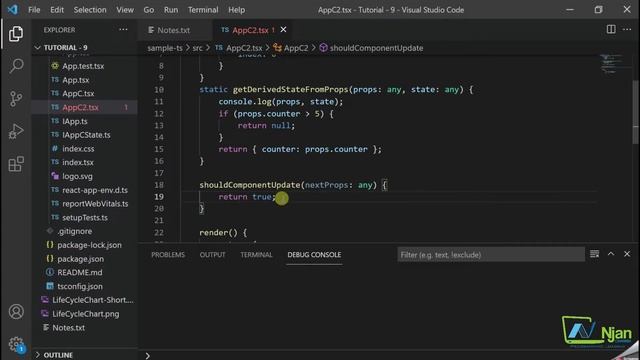 ReactJS | Lifecycle advance | Basic of React | Tamil Tutorial | NJan channel | Tutorial - 9 смотреть онлайн
