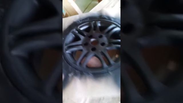 ,покраска дисков в 2цвета. Черный мат. +графит смотреть онлайн