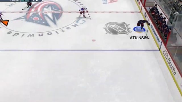 NHL 09 | Columbus Blue Jackets (Билык) vs New York Rangers (Голован) смотреть онлайн