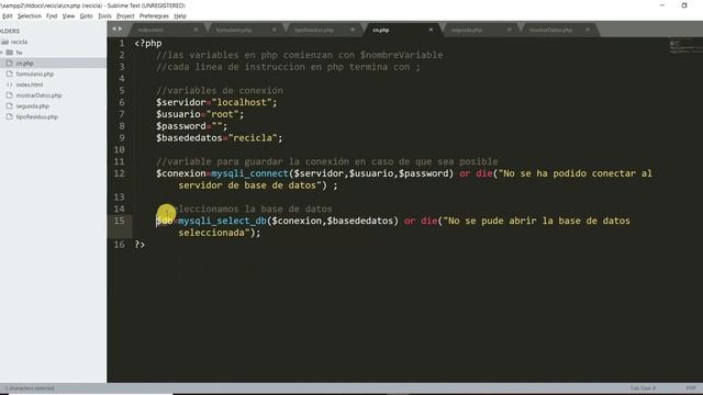 55 Conectando e insertando datos a mi BD desde PHP parte 2 смотреть онлайн