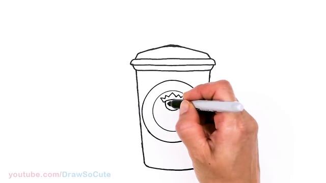 How to Draw Starbuck's Coffee for Mom | Mother's Day Art смотреть онлайн