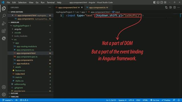 Angular Mini Project | Checking Shift key status | #angularproject смотреть онлайн