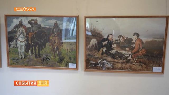В школе №27 открылась выставка «Шедевры русской живописи» смотреть онлайн