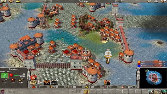 Empire Earth Aztec Empire 5/5 - The battle of Tenochtitlan смотреть онлайн