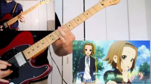 Opening 2 of "K-On!" (guitar cover) - GO! GO! Maniac + Tabs