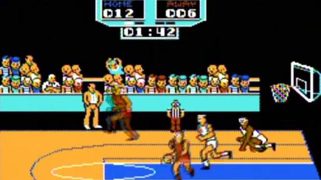Arch Rivals - NES Gameplay смотреть онлайн