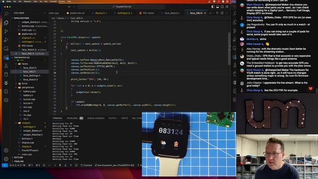 LIVESTREAM: 2023.34 TinyWATCH S3 Firmware Development смотреть онлайн