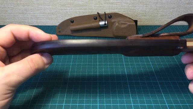 Сшил кожаные ножны для ножа TOPS Fieldcraft B.O.B.