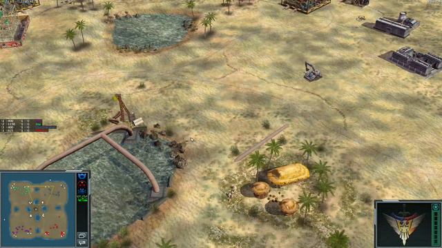C&C Generals Contra X Developer Build Games #3 - 2v2s смотреть онлайн