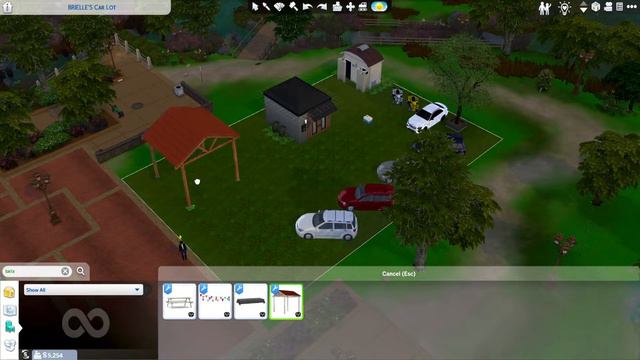 Selling cars in The Sims 4 смотреть онлайн