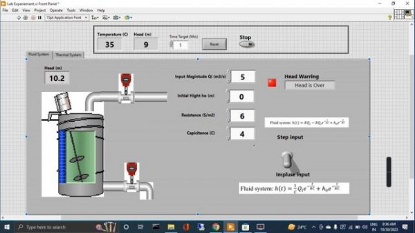 LabVIEW: Plant Process Simulation in LabVIEW