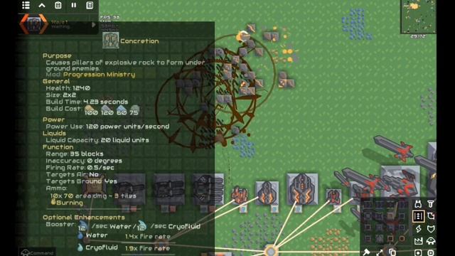 Mindustry Turret Mod/Showcase (Progression Ministry)