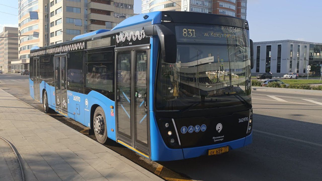 Маршрут 831 МЦК Зил-Метро Кожуховская-МЦК Зил