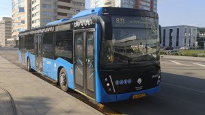 Маршрут 831 МЦК Зил-Метро Кожуховская-МЦК Зил