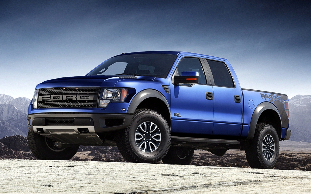 Ford F-150 Raptor Black - детали интерьера и экстерьера