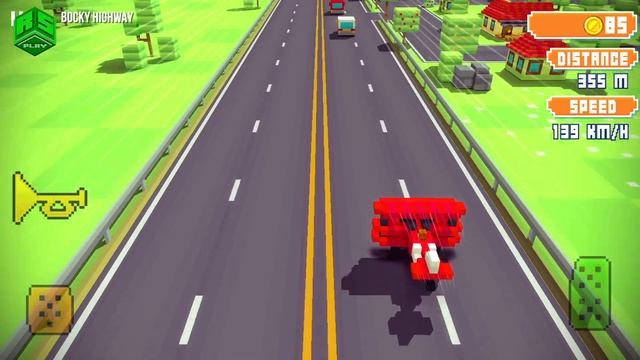 AIrplane on the Freeway!! Blocky Highway смотреть онлайн