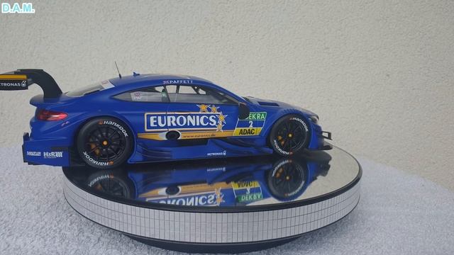Mercedes Benz AMG C63 #2 DTM 2016 Gary Paffett  AutoCult 1/18