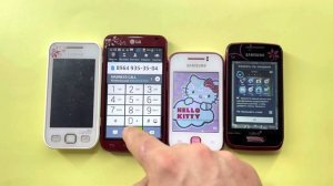 Incoming Call LG L7 / Outgoing Call Samsung Wave Y & Alarm Clock Samsung Young and Samsung La’Fleur