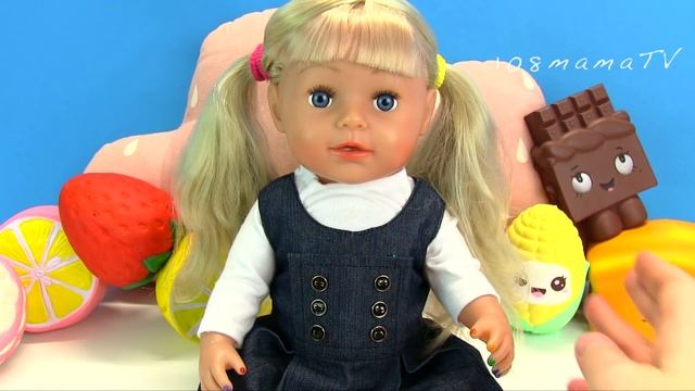 ЗАБЫВАШКА ЭМИЛИ Оставила Рюкзак в Школе! Мультики Как Мама Играла Куклы Беби Бон 108мама тв смотреть онлайн