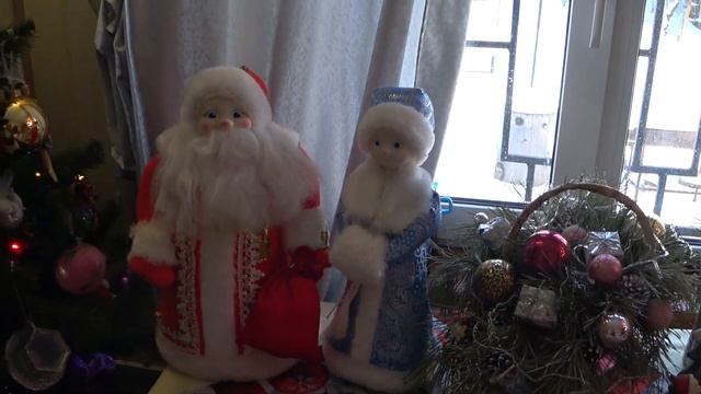 Кашпо из ротанга мое новое хобби. Дом к новому году украшен. смотреть онлайн