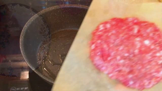 Чизбургер (бургер)! Как приготовить котлету для чизбургера, чтобы она не разваливалась! смотреть онлайн