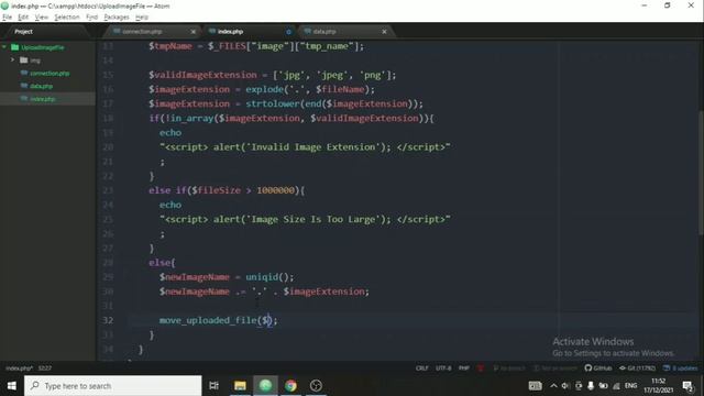 How To Upload Image Into MySQL Database & Display It Using PHP With Validation | PHP & MySQL смотреть онлайн