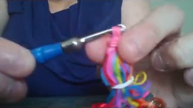 Loom Band Beaded Pompom Pen Tutorial смотреть онлайн