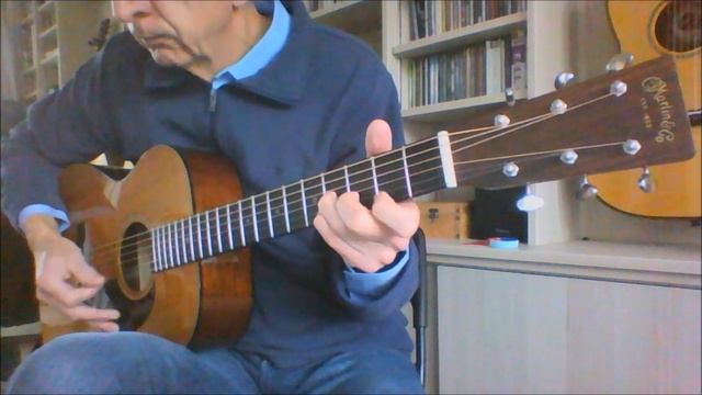 The Dark, Plaintive Youth (O'Carolan) - Martin 00-18 Celtic flatpicking DADGAD смотреть онлайн