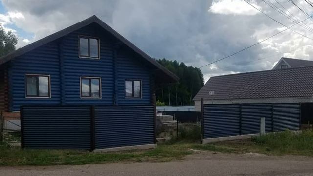 Забор жалюзи в цвете "Графит" RAL 7024 смотреть онлайн