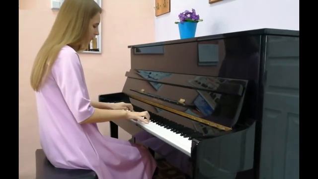 Васько Мария - И.С. Бах. Трехголосная инвенция соль минор. смотреть онлайн