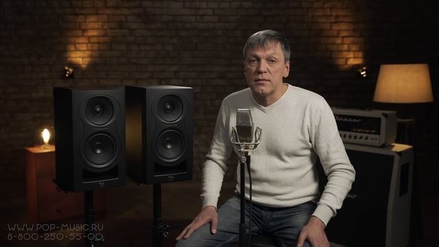 Трехполосные студийные мониторы Kali Audio IN-5 смотреть онлайн