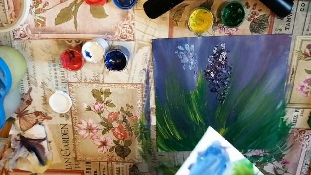 "Рисуем гиацинт детской гуашью. #Рисование_для_всех, #DrawingForYou" смотреть онлайн
