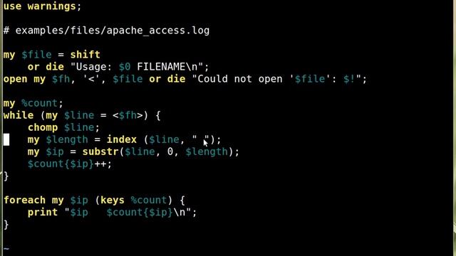 Beginner Perl Maven tutorial: 7.16 - Solution: Improve Apache log-analyzer смотреть онлайн