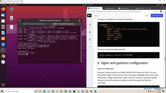 How to deploy Django code on linux server | 02. GeoDjango in projection | Web-GIS | GeoDev смотреть онлайн